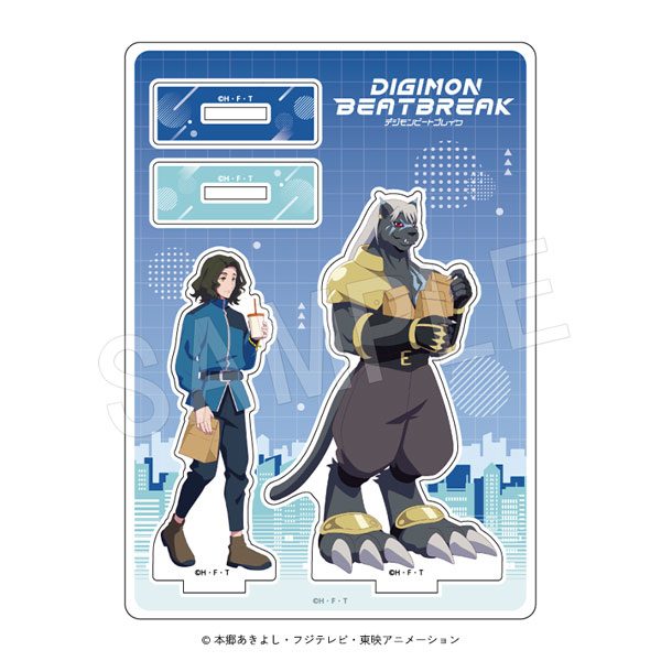 DIGIMON BEATBREAK アクリルスタンド AGF2025Ver. 沢城キョウ/ムラサメモン ("DIGIMON BEATBREAK" Acrylic Stand AGF 2025 Ver. Sawashiro Kyo / Murasamemon)