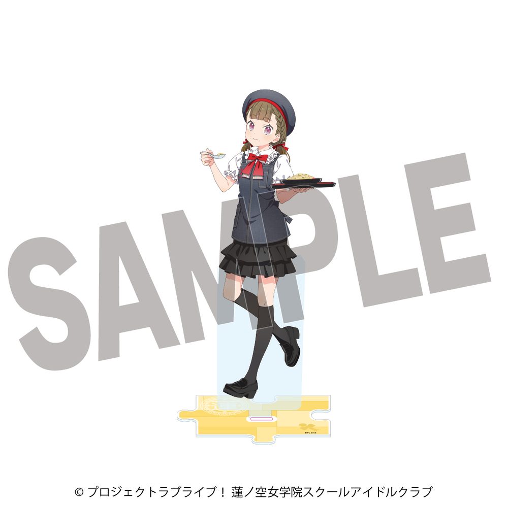 ラブライブ!蓮ノ空女学院スクールアイドルクラブ×8番らーめんコラボ アクリルスタンド 徒町小鈴 ("Love Live! Hasu no Sora Jogakuin School Idol Club" x Hachi-ban Ramen Collaboration Acrylic Stand Kachimachi Kosuzu)