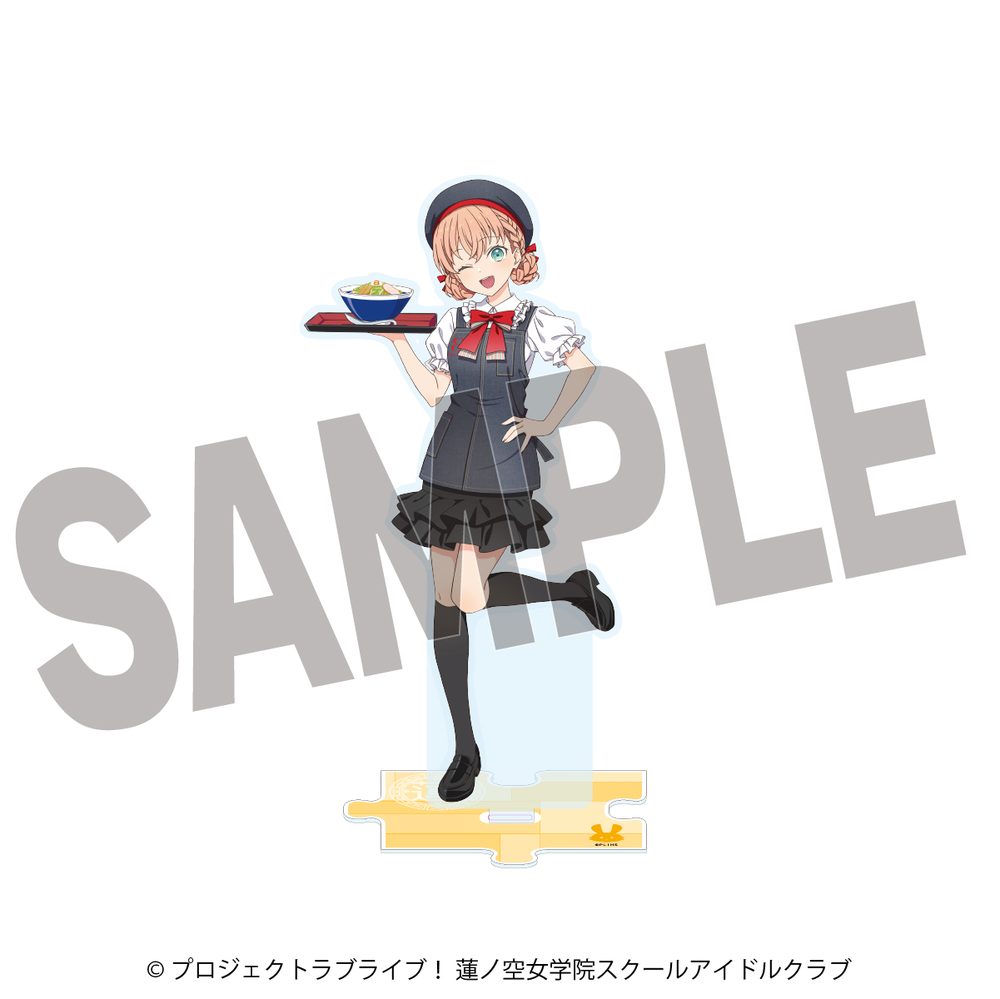 ラブライブ!蓮ノ空女学院スクールアイドルクラブ×8番らーめんコラボ アクリルスタンド 日野下花帆 ("Love Live! Hasu no Sora Jogakuin School Idol Club" x Hachi-ban Ramen Collaboration Acrylic Stand Hinoshita Kaho)