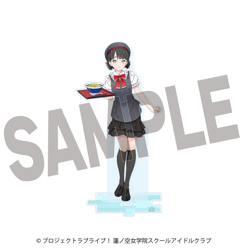 ラブライブ!蓮ノ空女学院スクールアイドルクラブ×8番らーめんコラボ アクリルスタンド 百生吟子 ("Love Live! Hasu no Sora Jogakuin School Idol Club" x Hachi-ban Ramen Collaboration Acrylic Stand Momose Ginko)
