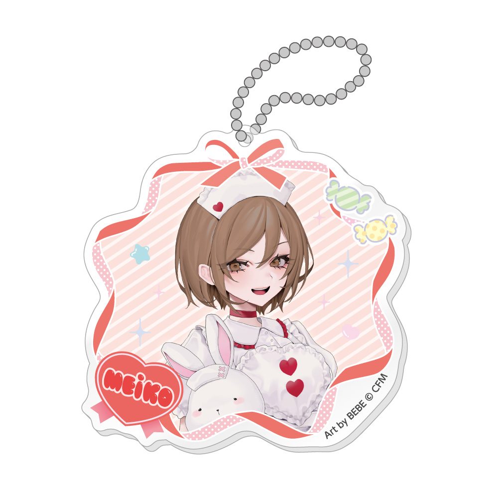 初音ミク 秋葉原フェスティバル2025 アクリルキーホルダー コンセプトカフェVer. MEIKO (Hatsune Miku Akihabara Festival 2025 Acrylic Key Chain Concept Cafe Ver. MEIKO)