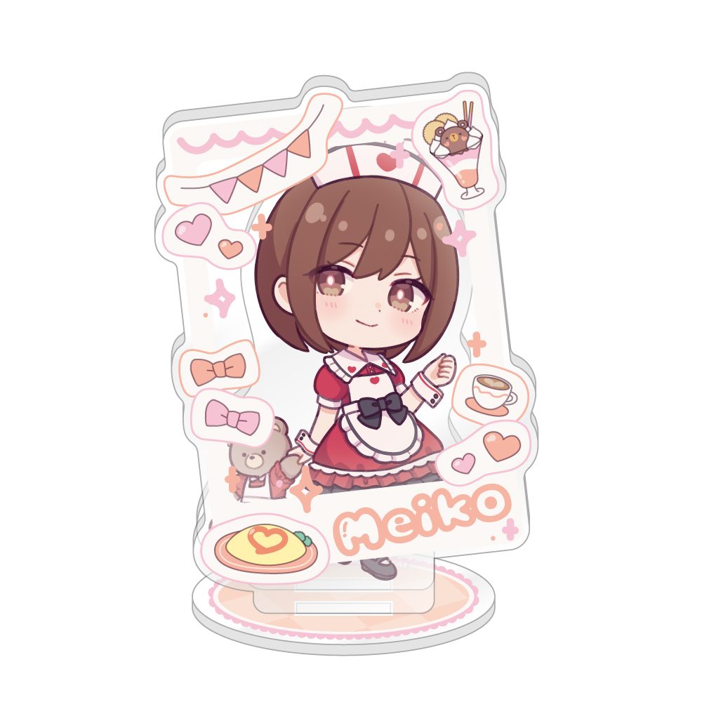 初音ミク 秋葉原フェスティバル2025 ミニキャラアクリルジオラマ コンセプトカフェVer. MEIKO (Hatsune Miku Akihabara Festival 2025 Mini Character Acrylic Diorama Concept Cafe Ver. MEIKO)
