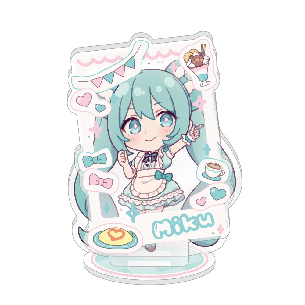 初音ミク 秋葉原フェスティバル2025 ミニキャラアクリルジオラマ コンセプトカフェVer. 初音ミク (Hatsune Miku Akihabara Festival 2025 Mini Character Acrylic Diorama Concept Cafe Ver. Hatsune Miku)