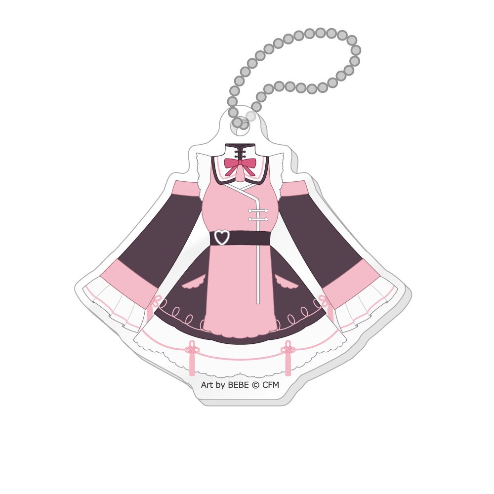 初音ミク 秋葉原フェスティバル2025 衣装風アクリルキーホルダー コンセプトカフェVer. 巡音ルカ (Hatsune Miku Akihabara Festival 2025 Costume Style Acrylic Key Chain Concept Cafe Ver. Megurine Luka)