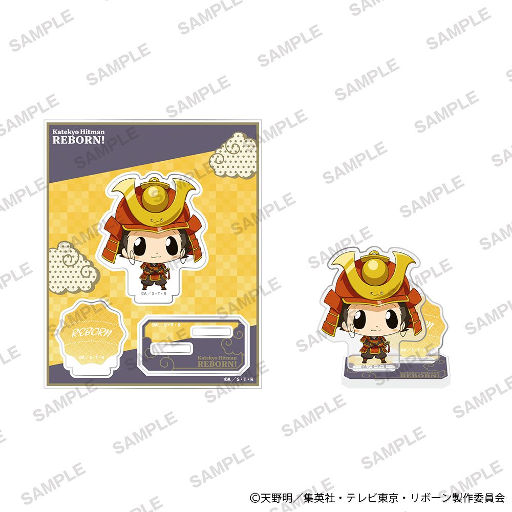 家庭教師ヒットマンREBORN! ミニアクリルスタンドプレート 和モダンVer. リボーン ("Reborn!" Mini Acrylic Stand Plate Japanese Modern Ver. Reborn)