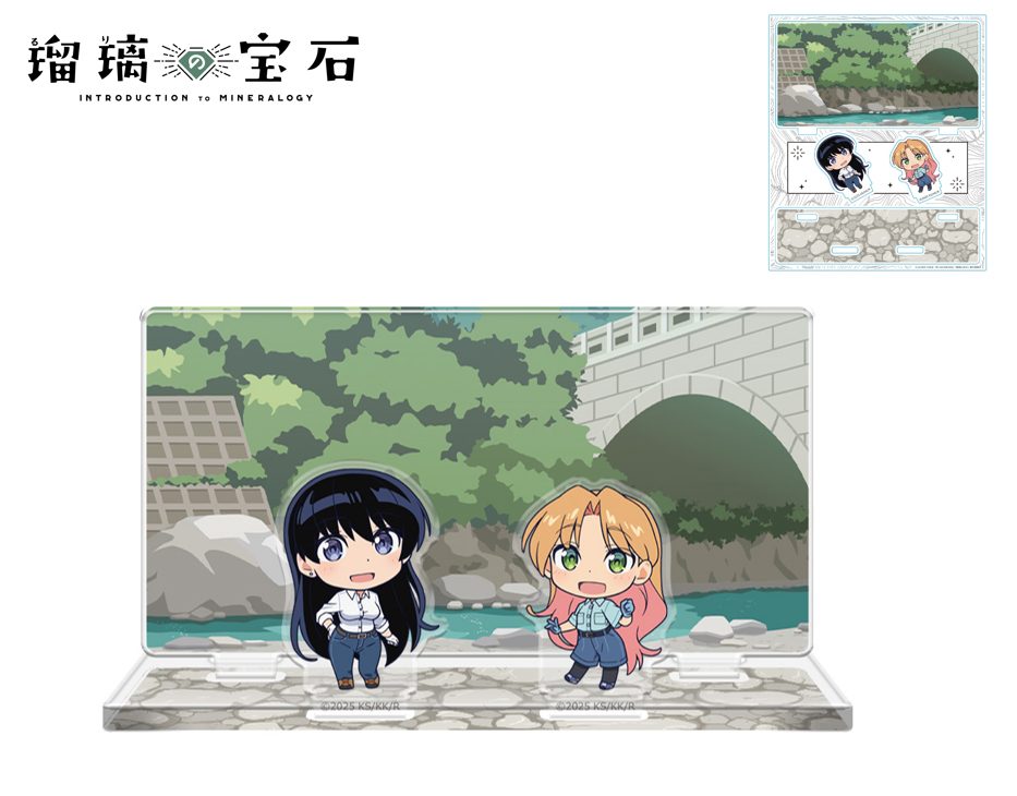 瑠璃の宝石 アクリルジオラマ 瑠璃&凪 ("Ruri Rocks" Acrylic Diorama Ruri & Nagi)