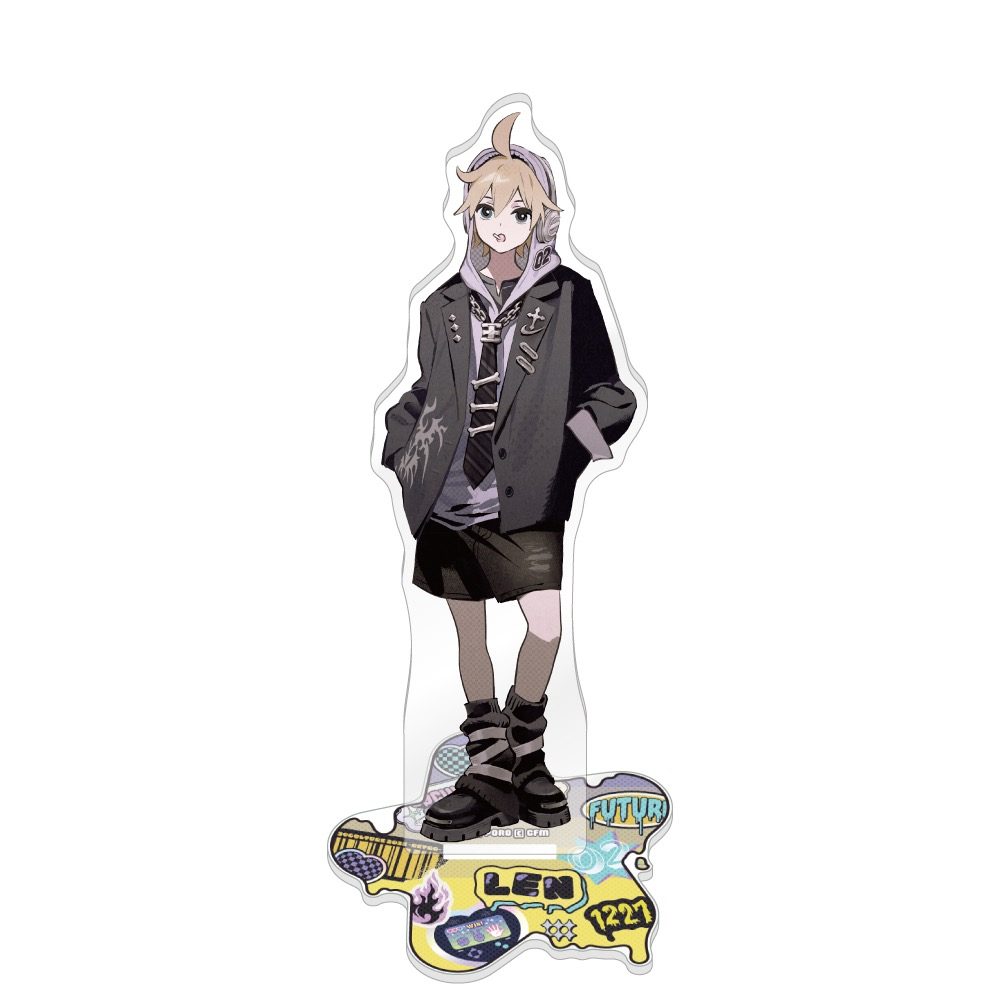 39Culture 2025 RETRO アクリルスタンド 鏡音レン (39Culture 2025 RETRO Acrylic Stand Kagamine Len)