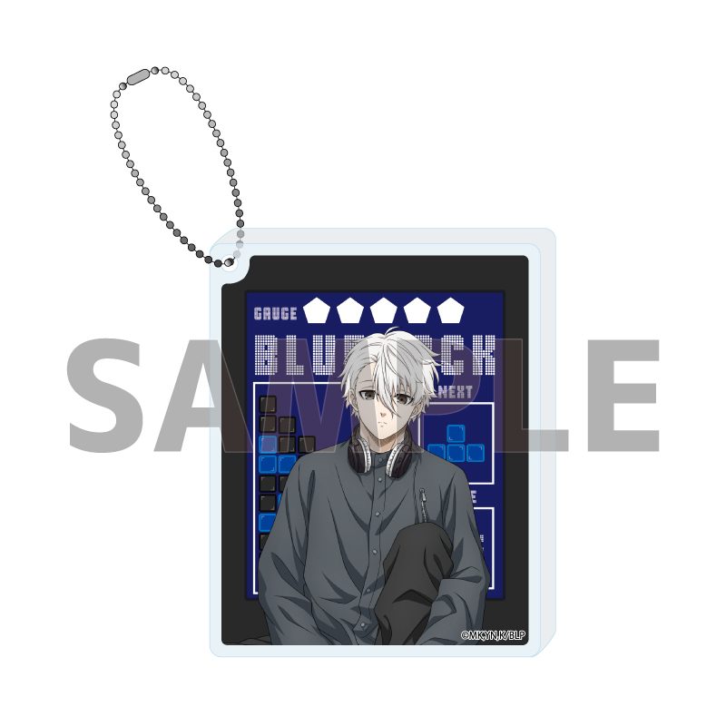 アクリルブロックキーホルダー ブルーロック 03 凪誠士郎 ゲーム実況Ver.(描き下ろしイラスト) (Acrylic Block Key Chain "Blue Lock" 03 Nagi Seishiro Game Commentary Ver. (Original Illustration))