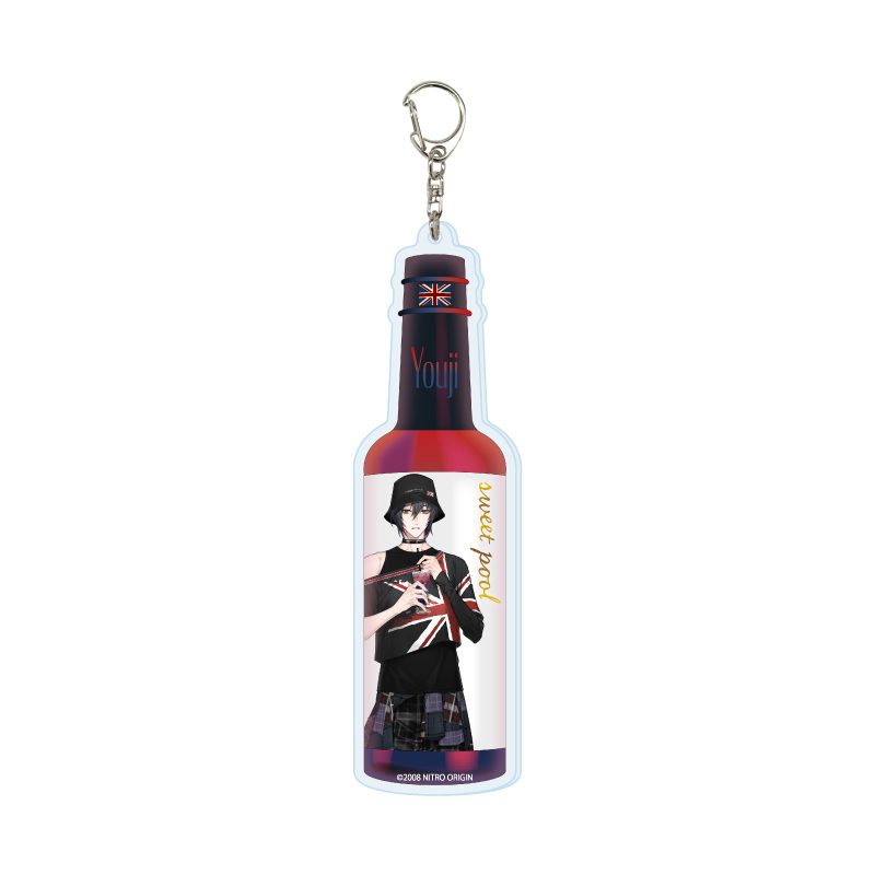 デカアクリルキーホルダー ニトロキラル 03 崎山蓉司(描き下ろしイラスト) (Deka Acrylic Key Chain NITRO CHiRAL 03 "sweet pool" Sakiyama Youji (Original Illustration))