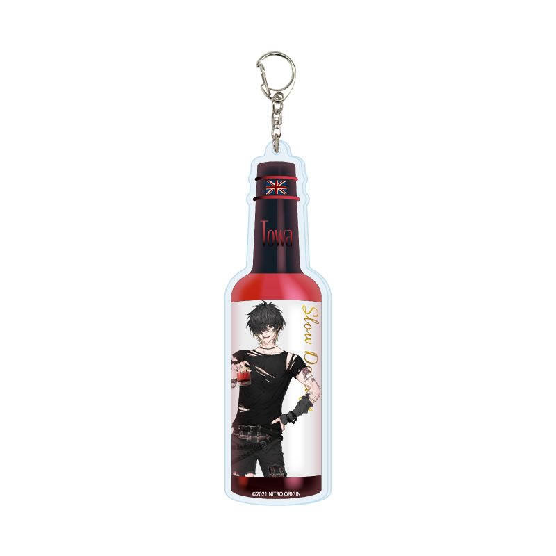 デカアクリルキーホルダー ニトロキラル 05 トワ(描き下ろしイラスト) (Deka Acrylic Key Chain NITRO CHiRAL 05 "Slow Damage" Towa (Original Illustration))