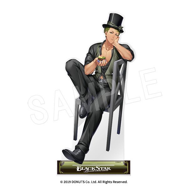 ブラックスター -Theater Starless- ティーパーティーBIGアクリルスタンド 金剛Ver. ("Black Star -Theater Starless-" Tea Party Big Acrylic Stand Kongou Ver.)