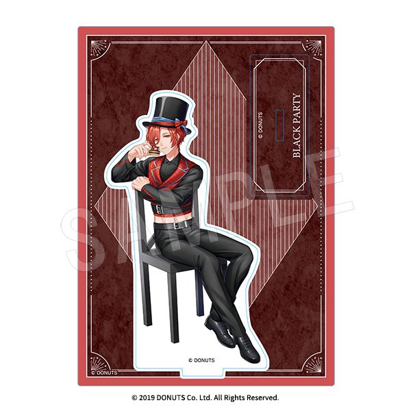 ブラックスター -Theater Starless- ティーパーティーアクリルスタンド メノウVer. ("Black Star -Theater Starless-" Tea Party Acrylic Stand Menou Ver.)
