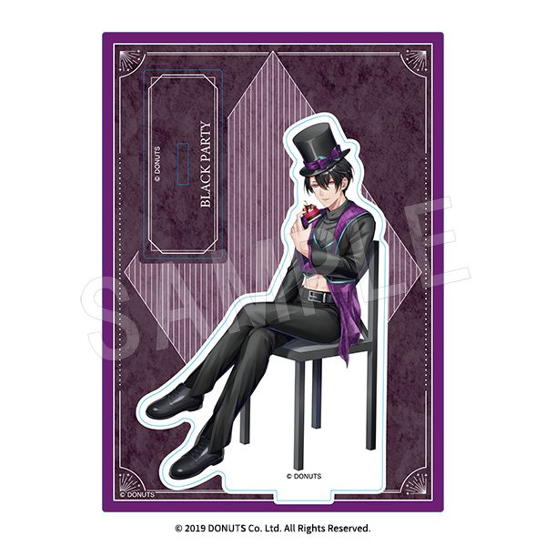 ブラックスター -Theater Starless- ティーパーティーアクリルスタンド モクレンVer. ("Black Star -Theater Starless-" Tea Party Acrylic Stand Mokuren Ver.)