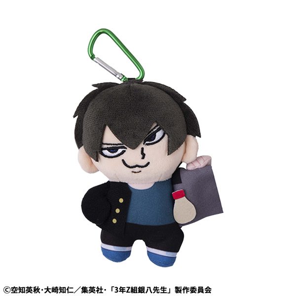3年Z組銀八先生×大川ぶくぶ 3年Z組銀八先生 青春☆ぬいぐるみマスコット 土方十四郎 ("3-Z Class Ginpachi-sensei" x Bkub Okawa 3-Z Class Ginpachi-sensei Seishun Plush Mascot Hijikata Toushirou)