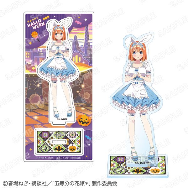 五等分の花嫁* ホログラムアクスタプレート 中野四葉 ("The Quintessential Quintuplets Specials 2" Hologram Acrylic Stand Plate Nakano Yotsuba)