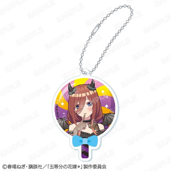 五等分の花嫁* ホログラムアクリルチャーム 中野三玖 ("The Quintessential Quintuplets Specials 2" Hologram Acrylic Charm Nakano Miku)