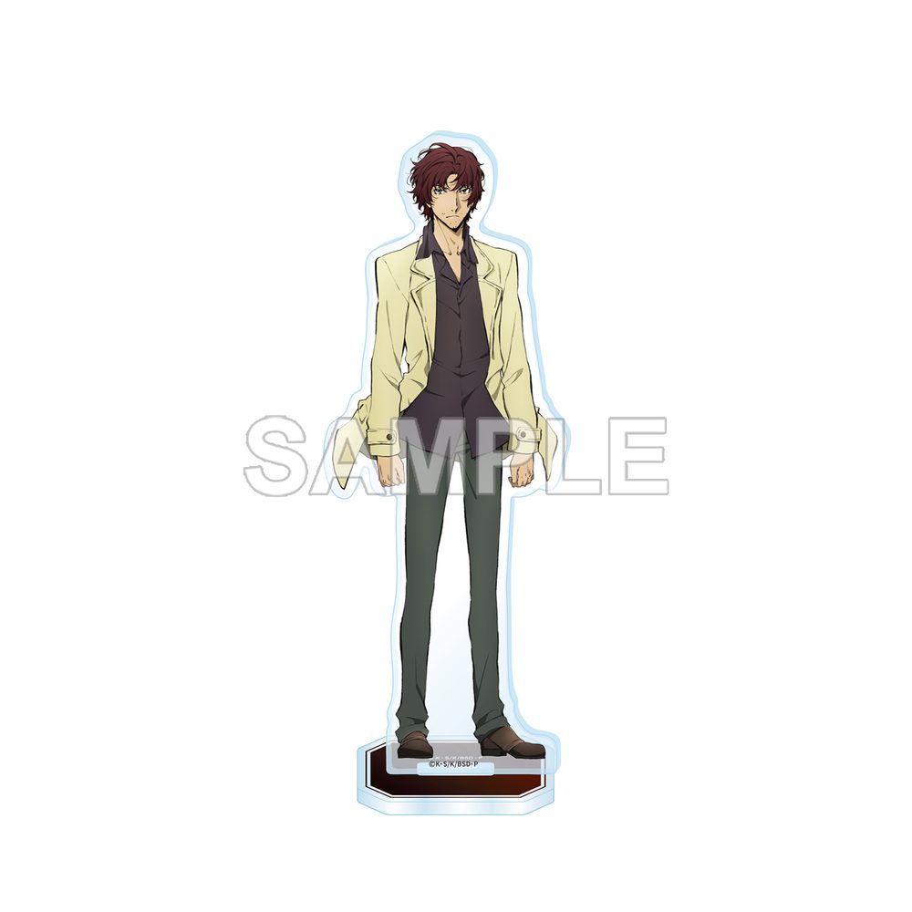 文豪ストレイドッグス アクリルスタンドフィギュア 織田作之助(黒の時代) ("Bungo Stray Dogs" Acrylic Stand Figure Oda Sakunosuke (The Dark Age))