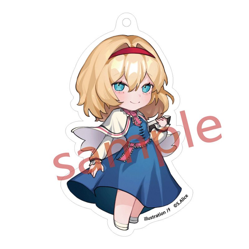 東方Project アリス・マーガトロイド ノチ アクリルキーホルダー ("Touhou Project" Alice Margatroid Nochi Acrylic Key Chain)