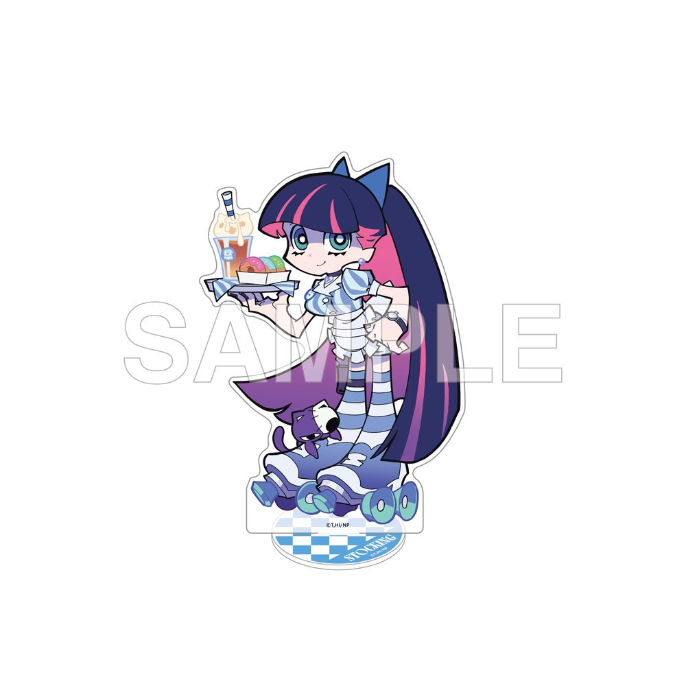 New PANTY & STOCKING with GARTERBELT アクリルスタンドフィギュア アメリカンダイナーVer. ストッキング ("New Panty & Stocking with Garterbelt" Acrylic Stand Figure American Diner Ver. Stocking)