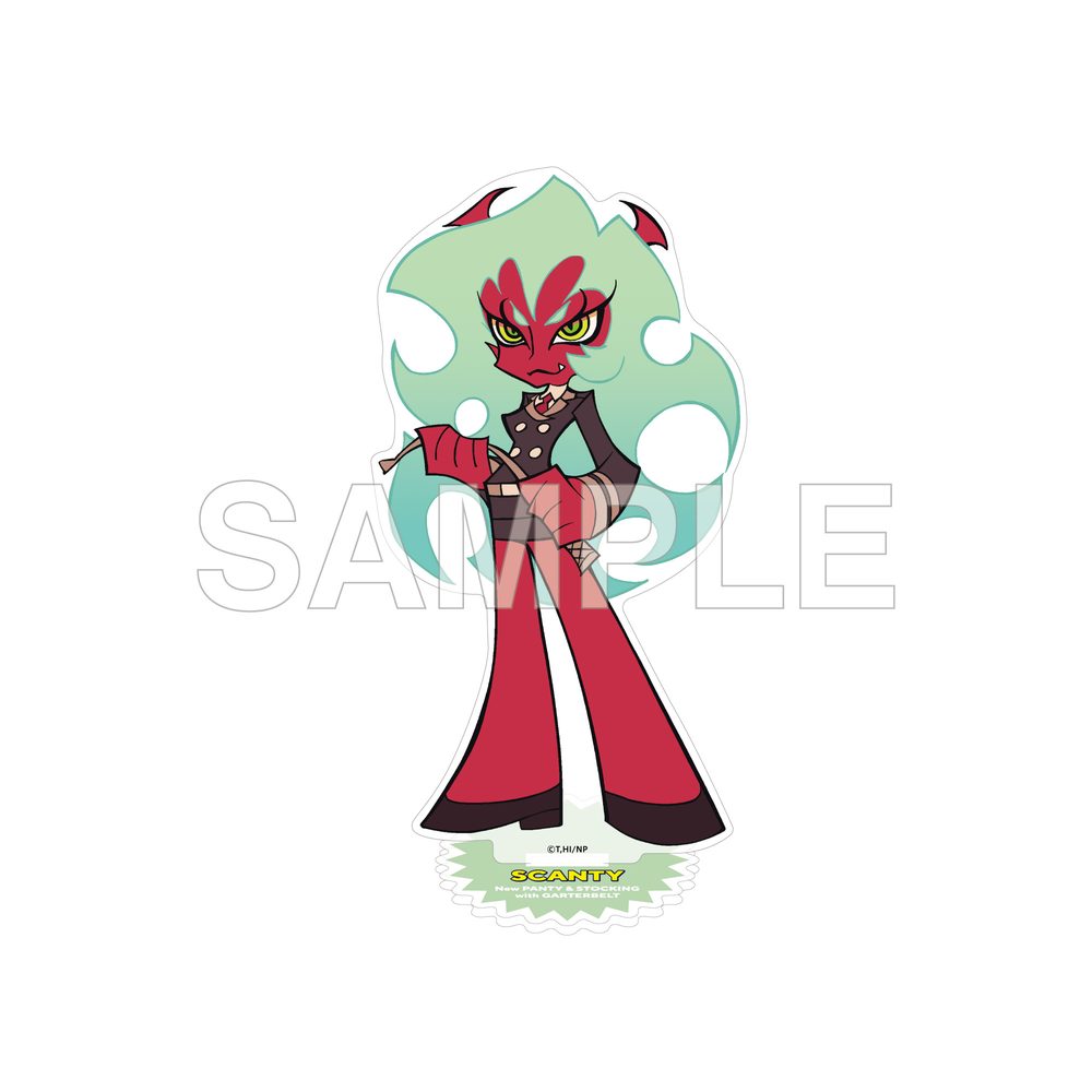 New PANTY & STOCKING with GARTERBELT アクリルスタンドフィギュア スキャンティ ("New Panty & Stocking with Garterbelt" Acrylic Stand Figure Scanty)