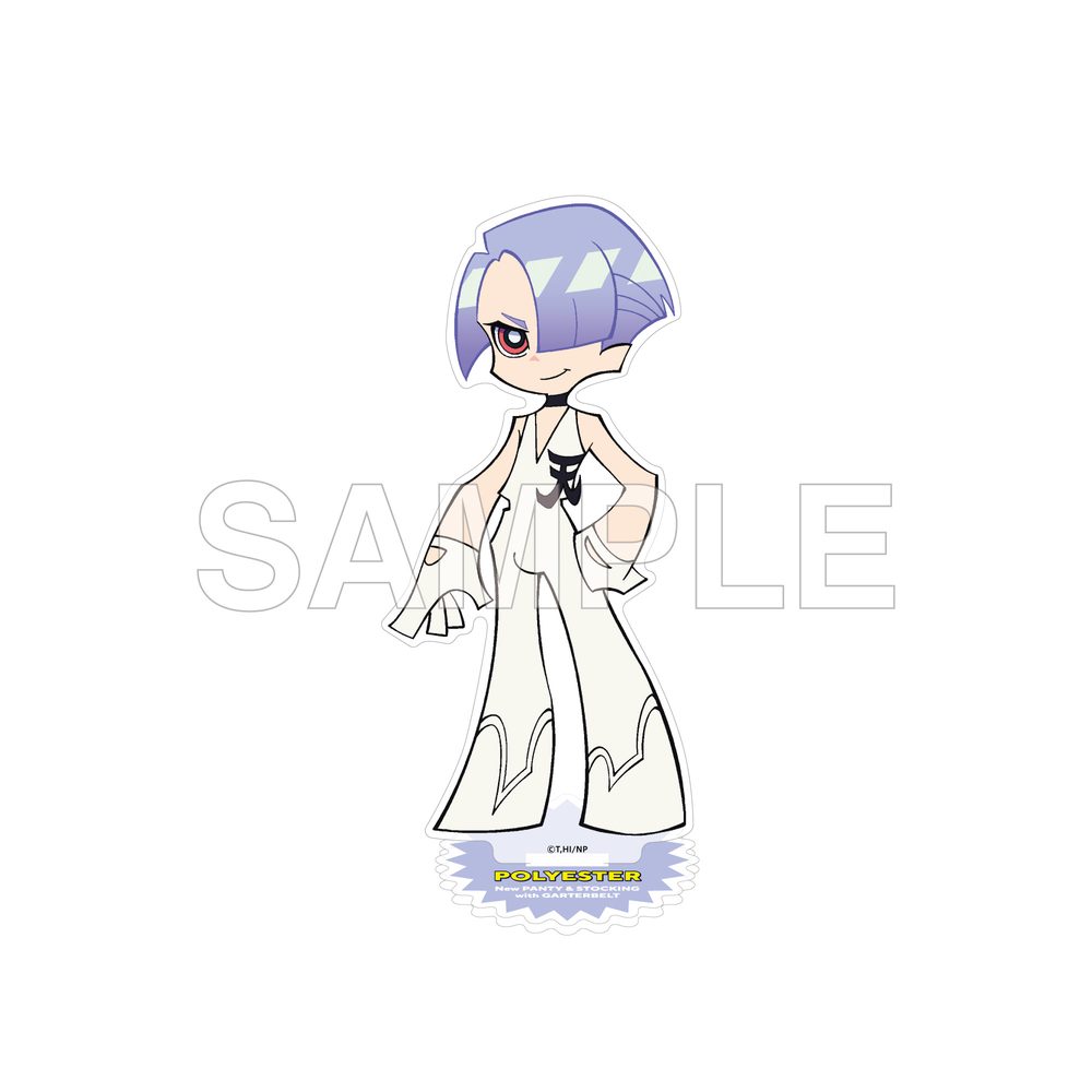 New PANTY & STOCKING with GARTERBELT アクリルスタンドフィギュア ポリエステル ("New Panty & Stocking with Garterbelt" Acrylic Stand Figure Polyester)