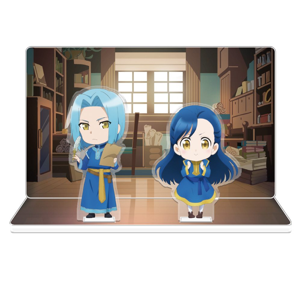 本好きの下剋上 アクリルジオラマ ローゼマイン&フェルディナンド ("Ascendance of a Bookworm" Acrylic Diorama Rozemyne & Ferdinand)