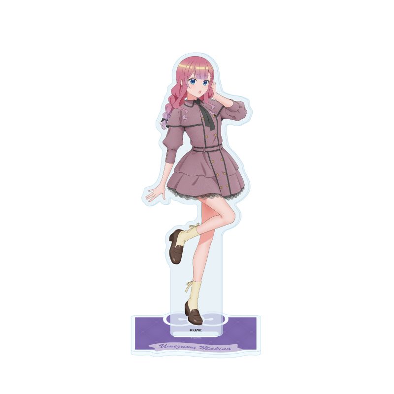 アクリルスタンド 渡くんの××が崩壊寸前 06 梅澤真輝奈 ダークガーリーVer.(描き下ろしイラスト) (Acrylic Stand "Watari-kun's ****** Is about to Collapse" 06 Umezawa Makina Dark Girly Ver. (Original Illustration))