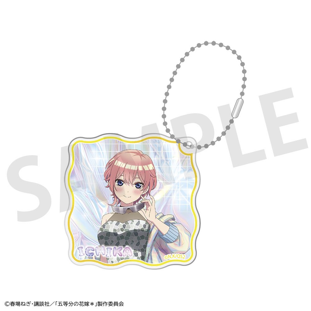 五等分の花嫁* キラキラアクリルキーホルダー 中野一花 ("The Quintessential Quintuplets Specials 2" Kirakira Acrylic Key Chain Nakano Ichika)