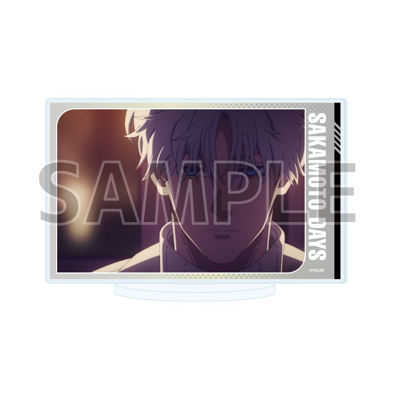 アクリルスタンド SAKAMOTO DAYS 62 X(スラー)(場面写イラスト) (Acrylic Stand "Sakamoto Days" 62 X (Slur) (Scenes Illustration))
