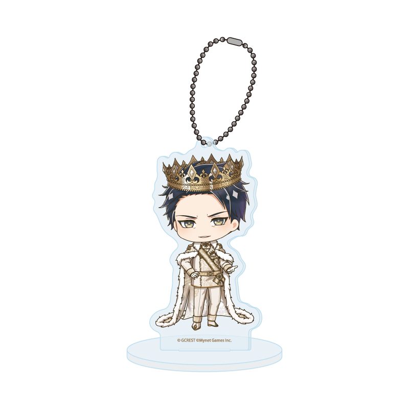 アクリルスタンドキーホルダー 夢王国と眠れる100人の王子様 38 カゲトラ(ミニキャライラスト) (Acrylic Stand Key Chain "100 Sleeping Princes and the Kingdom of Dreams" 38 Kagetora (Mini Character Illustration))