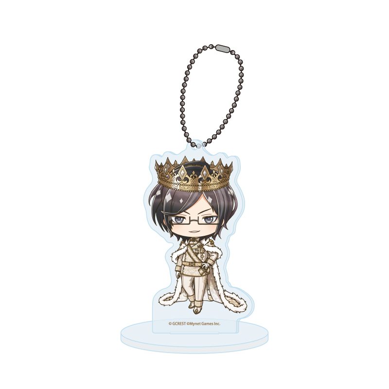 アクリルスタンドキーホルダー 夢王国と眠れる100人の王子様 40 ゼロ(ミニキャライラスト) (Acrylic Stand Key Chain "100 Sleeping Princes and the Kingdom of Dreams" 40 Zero (Mini Character Illustration))