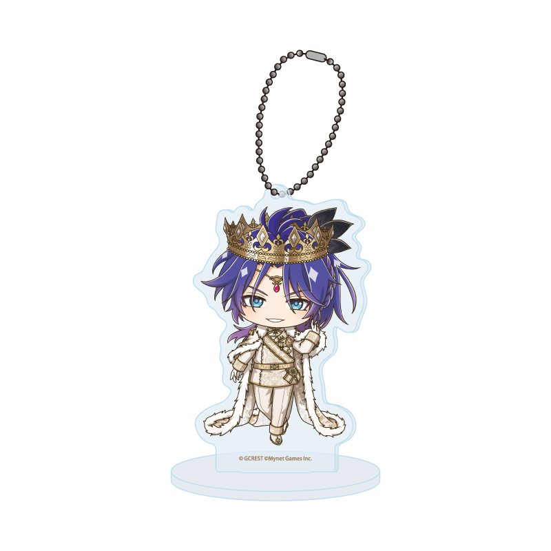 アクリルスタンドキーホルダー 夢王国と眠れる100人の王子様 48 ドロワット(ミニキャライラスト) (Acrylic Stand Key Chain "100 Sleeping Princes and the Kingdom of Dreams" 48 Droite (Mini Character Illustration))