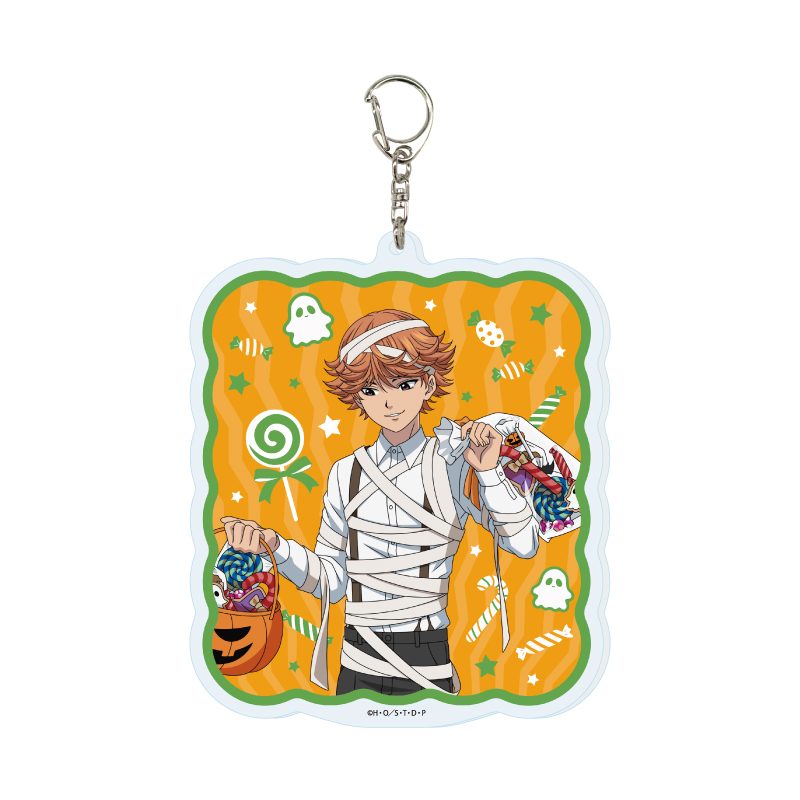 デカアクリルキーホルダー ヒカルの碁 05 三谷祐輝 ハロウィンVer.(描き下ろしイラスト) (Deka Acrylic Key Chain "Hikaru no Go" 05 Mitani Yuki Halloween Ver. (Original Illustration))