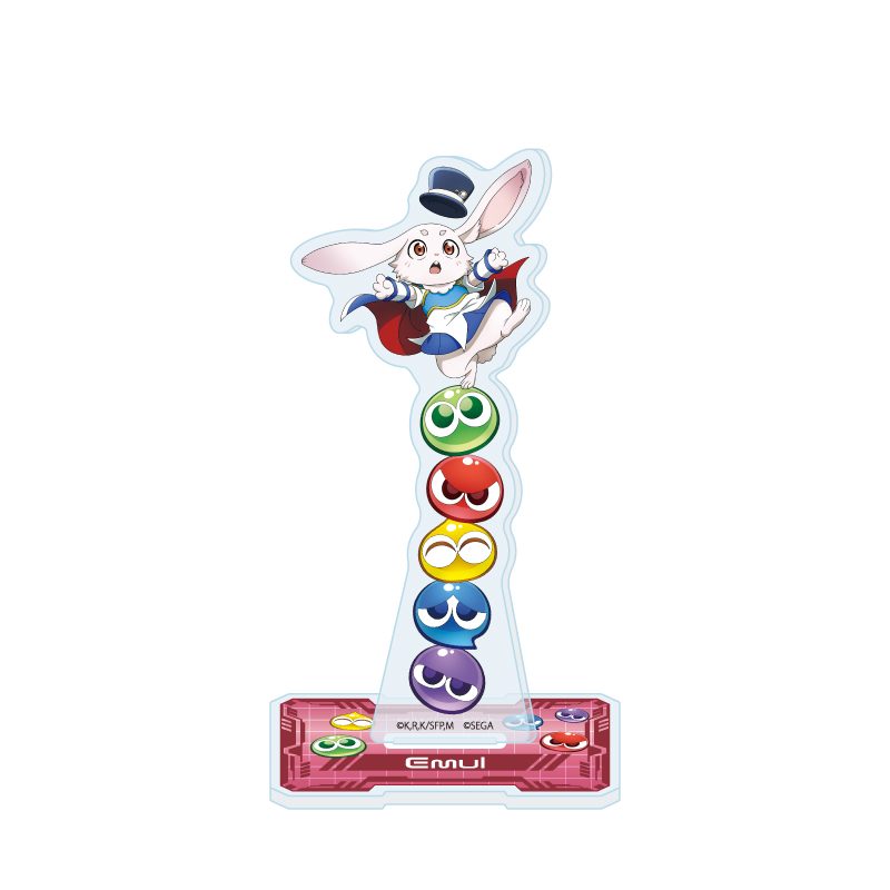 アクリルスタンド シャングリラ・フロンティア×ぷよぷよ 02 エムル&アルル衣装(描き下ろしイラスト) (Acrylic Stand "Shangri-La Frontier" x "Puyo Puyo" 02 Emul & Arle Costume (Original Illustration))