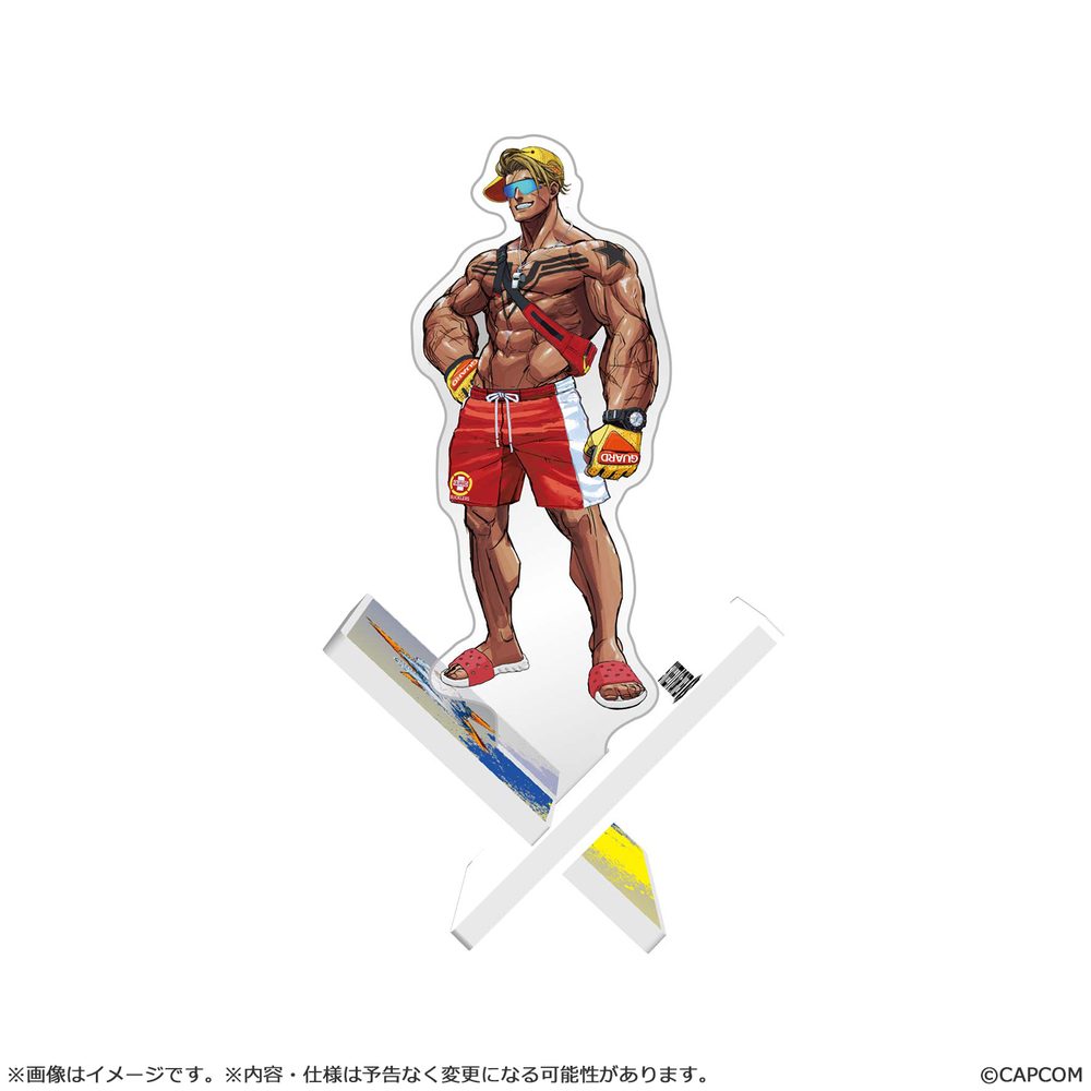 ストリートファイター6 バッテンアクリルスタンド ルーク Outfit 4 ("Street Fighter 6" Batten Acrylic Stand Luke Outfit 4)