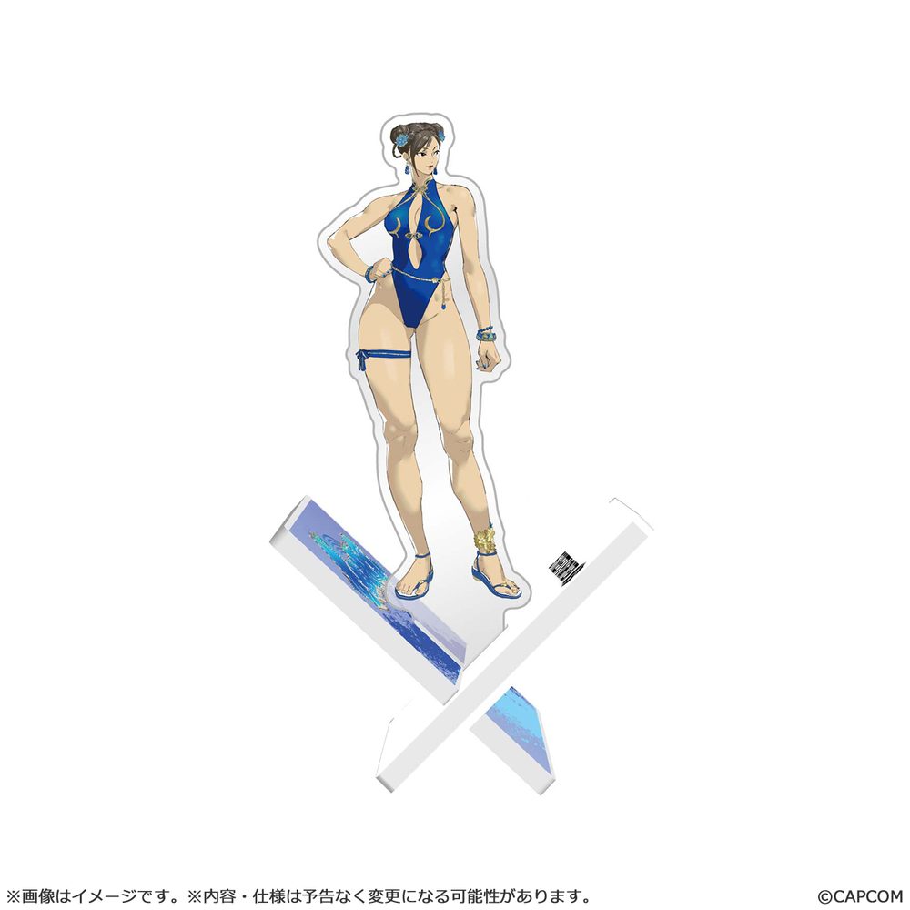 ストリートファイター6 バッテンアクリルスタンド 春麗 Outfit 4 ("Street Fighter 6" Batten Acrylic Stand Chun-Li Outfit 4)