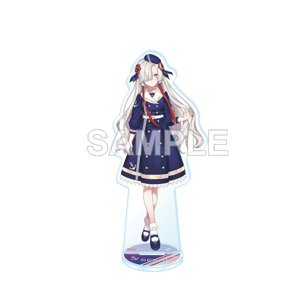 神椿市建設中。 アクリルスタンドフィギュア 夜河世界 Marine Look Ver. ("KAMITSUBAKI CITY UNDER CONSTRUCTION" Acrylic Stand Figure Yorukawa Sekai Marine Look Ver.)