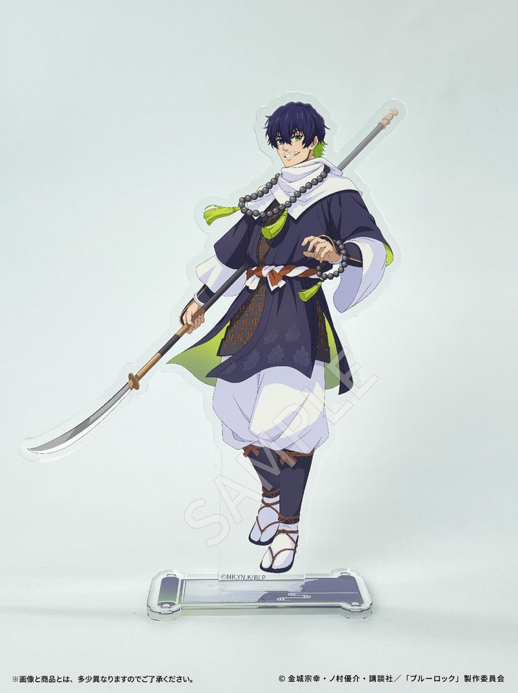 AFORCE×DRAGON HORSE ブルーロック (平安時代Ver.) アクリルキャラスタンド オリヴァ・愛空 (AFORCE x DRAGON HORSE "BLUE LOCK" (HEIAN PERIOD VER.) ACRYLIC CHARACTER STAND OLIVER AIKU)