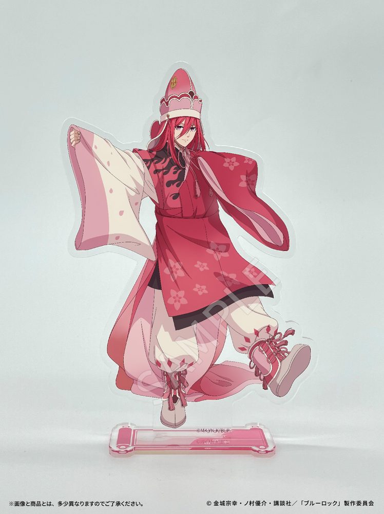 AFORCE×DRAGON HORSE ブルーロック (平安時代Ver.) アクリルキャラスタンド 千切豹馬 (AFORCE x DRAGON HORSE "BLUE LOCK" (HEIAN PERIOD VER.) ACRYLIC CHARACTER STAND CHIGIRI HYOMA)