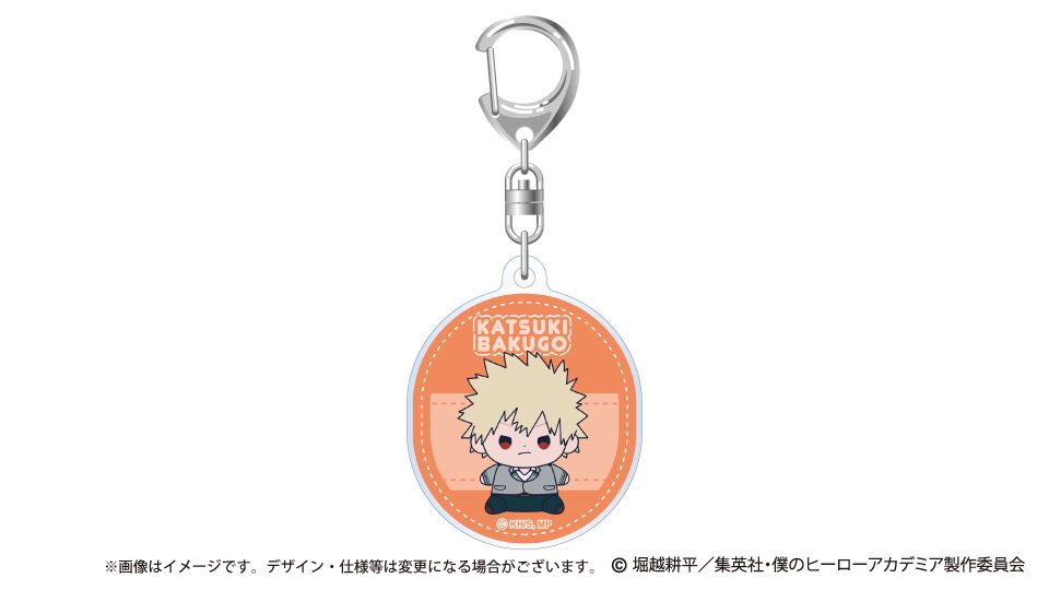 僕のヒーローアカデミア もっちび アクリルキーホルダー 爆豪勝己 ("My Hero Academia" Mocchibi Acrylic Key Chain Bakugo Katsuki)