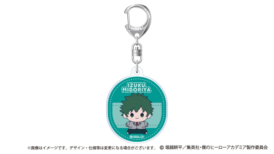 僕のヒーローアカデミア もっちび アクリルキーホルダー 緑谷出久 ("My Hero Academia" Mocchibi Acrylic Key Chain Midoriya Izuku)