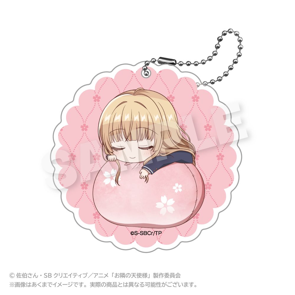 お隣の天使様にいつの間にか駄目人間にされていた件2 ふわみんアクリルキーホルダー 制服Ver. ("The Angel Next Door Spoils Me Rotten 2" Fuwamin Acrylic Key Chain School Uniform Ver.)