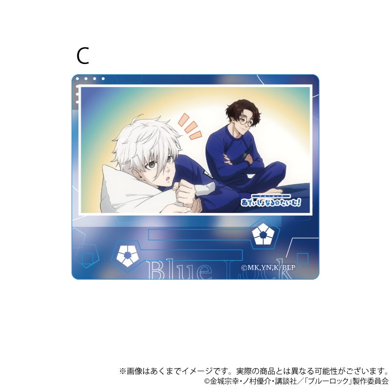 ブルーロック 場面写アクリルスタンド あでぃしょなる・たいむ! 2期Ver. C ("Blue Lock" Scenes Acrylic Stand Additional Time! Season 2 Ver. C)