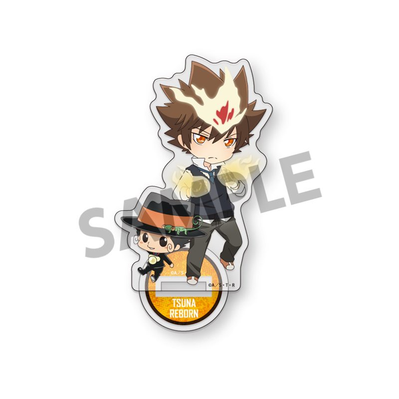ぴくりる! 家庭教師ヒットマンREBORN! アクリルスタンド Vol.1 沢田綱吉&リボーン (Pikuriru! "Reborn!" Acrylic Stand Vol. 1 Sawada Tsunayoshi & Reborn)