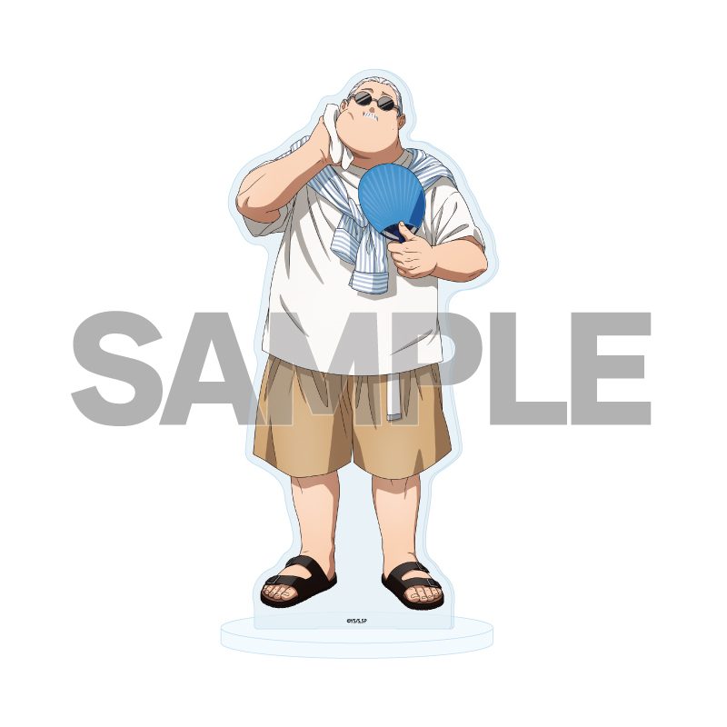 アクリルスタンド SAKAMOTO DAYS 41 坂本太郎 夏私服Ver.(描き下ろしイラスト) (Acrylic Stand "Sakamoto Days" 41 Sakamoto Taro Summer Casual Outfit Ver. (Original Illustration))