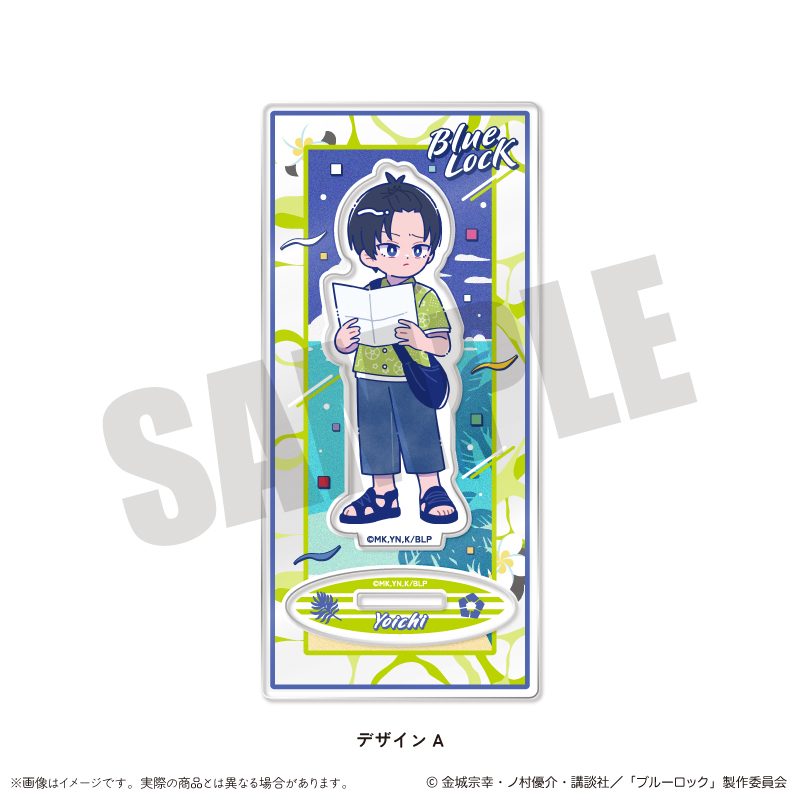 ブルーロック アクリルスタンド にゅーとろ 第2弾 A 潔世一 ("Blue Lock" Acrylic Stand Newtoro Vol. 2 A Isagi Yoichi)