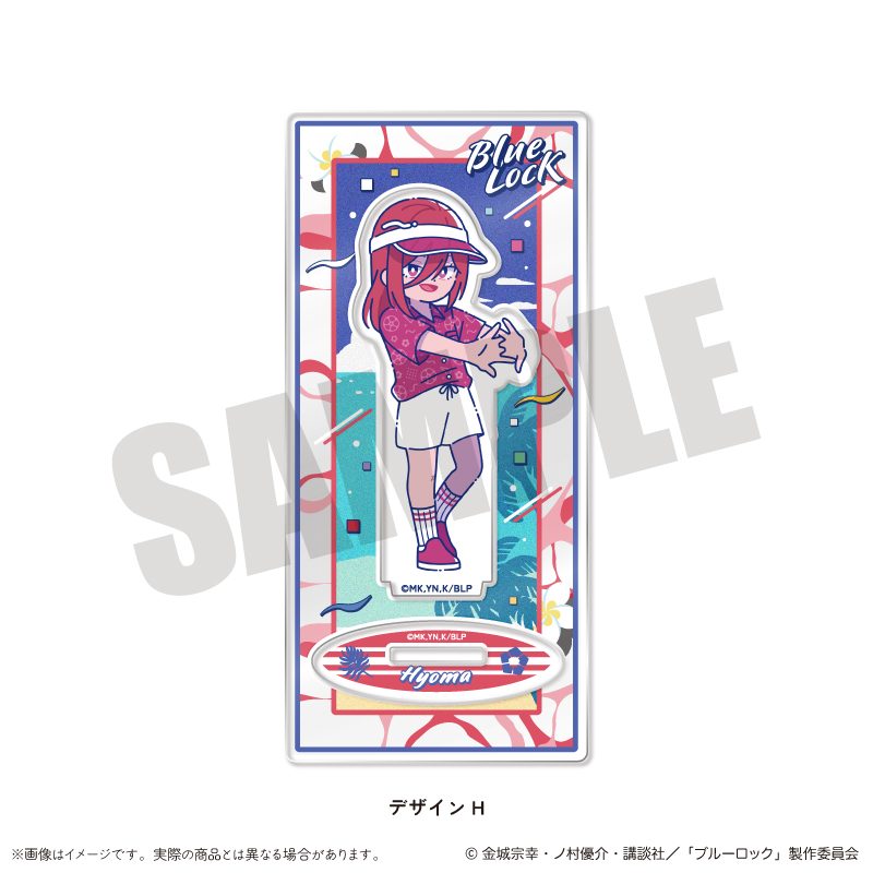 ブルーロック アクリルスタンド にゅーとろ 第2弾 H 千切豹馬 ("Blue Lock" Acrylic Stand Newtoro Vol. 2 H Chigiri Hyoma)
