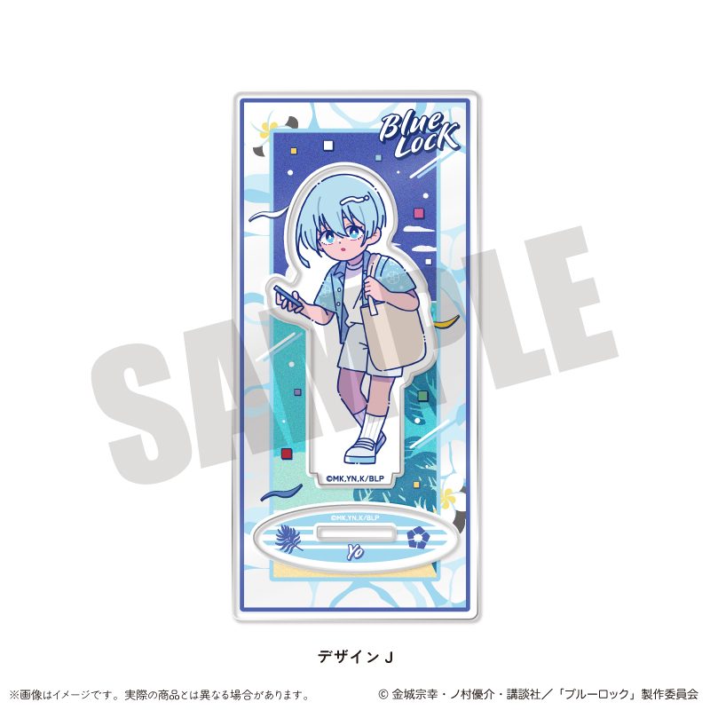 ブルーロック アクリルスタンド にゅーとろ 第2弾 J 氷織羊 ("Blue Lock" Acrylic Stand Newtoro Vol. 2 J Hiori Yo)
