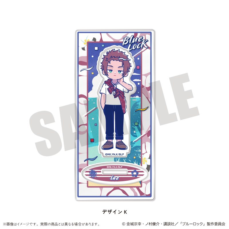 ブルーロック アクリルスタンド にゅーとろ 第2弾 K 糸師冴 ("Blue Lock" Acrylic Stand Newtoro Vol. 2 K Itoshi Sae)