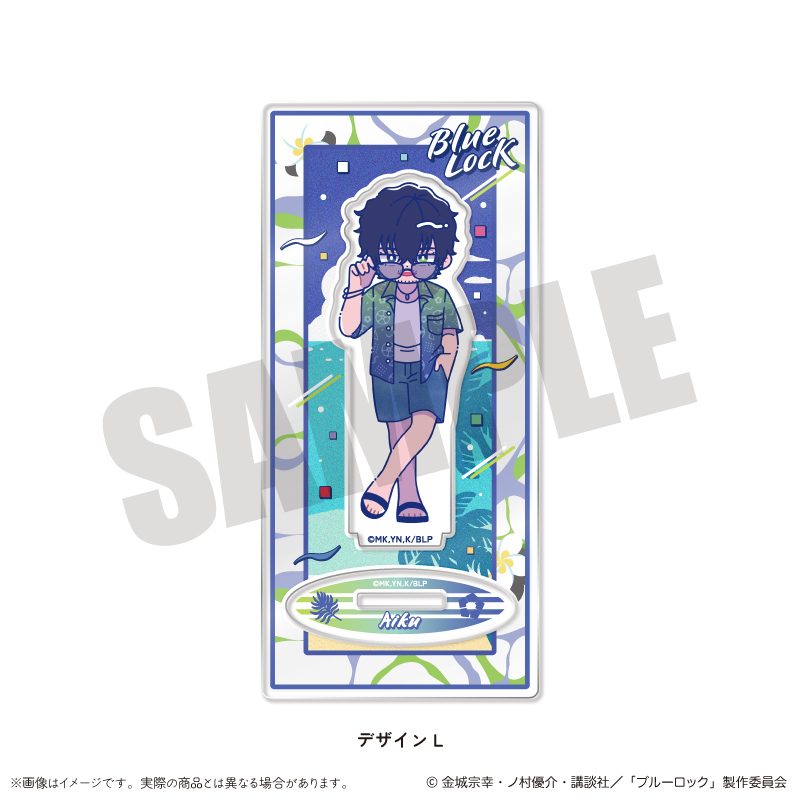 ブルーロック アクリルスタンド にゅーとろ 第2弾 L オリヴァ・愛空 ("Blue Lock" Acrylic Stand Newtoro Vol. 2 L Oliver Aiku)